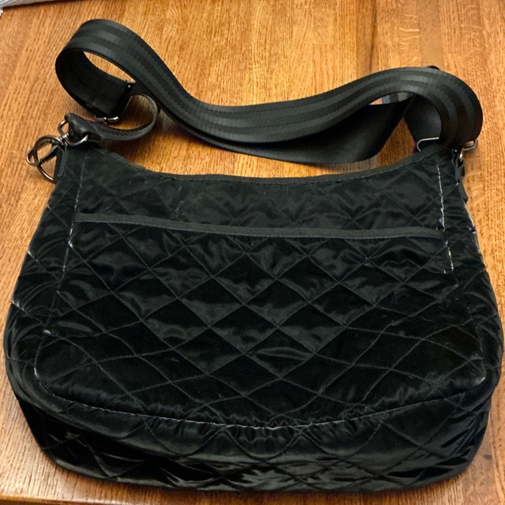 HAUTE SHORE Black Quilted Shoulder Bag